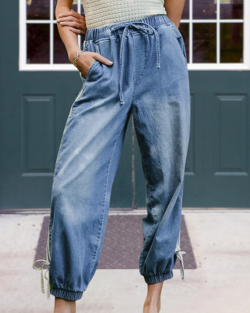 Daily Casual Denim Pants