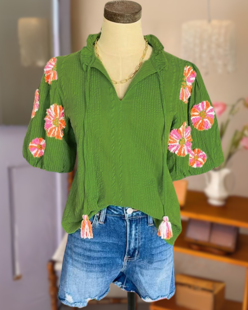 Fresh Floral Top
