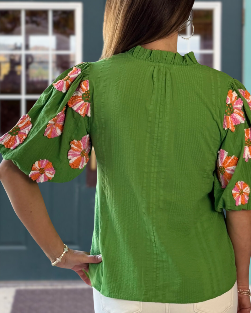 Fresh Floral Top