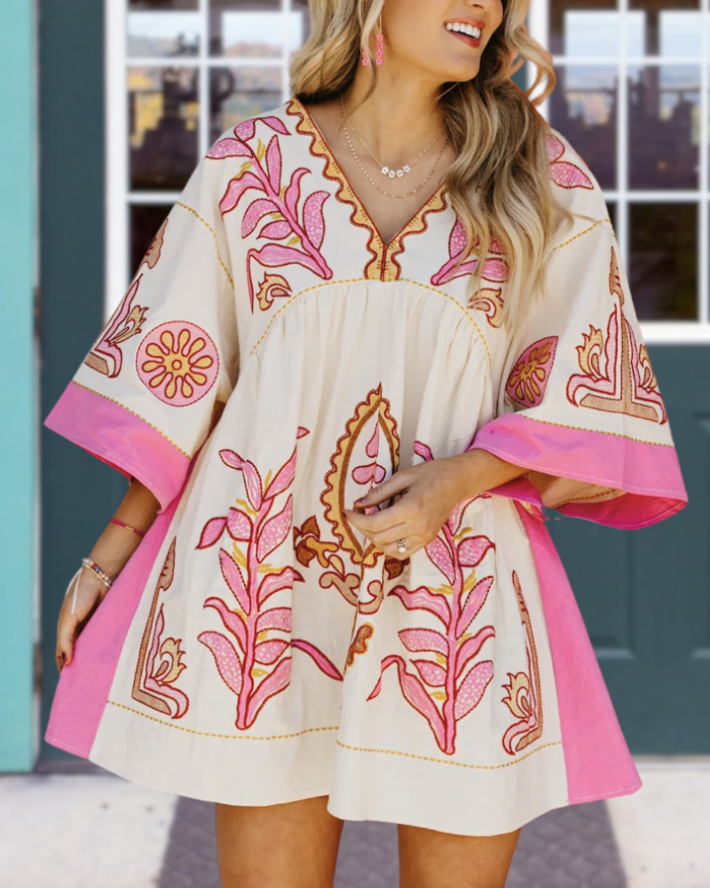 Boho Rhapsody Babydoll Dress