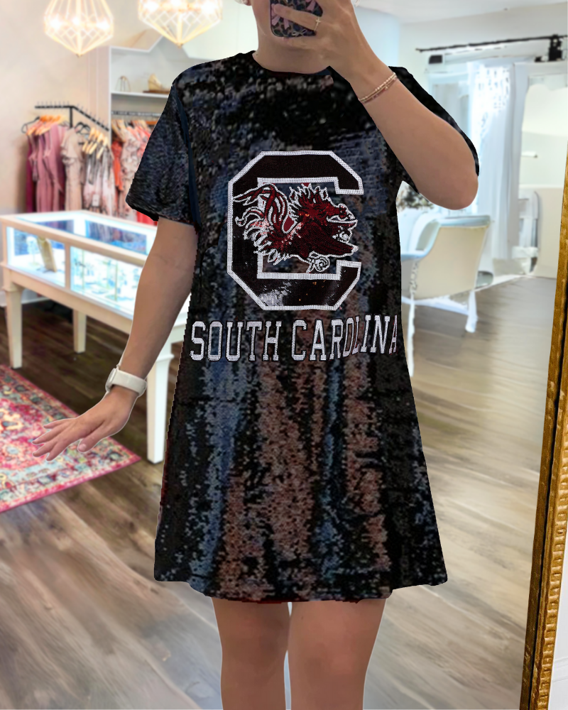 South Carolina Gamecock Sequin Dress