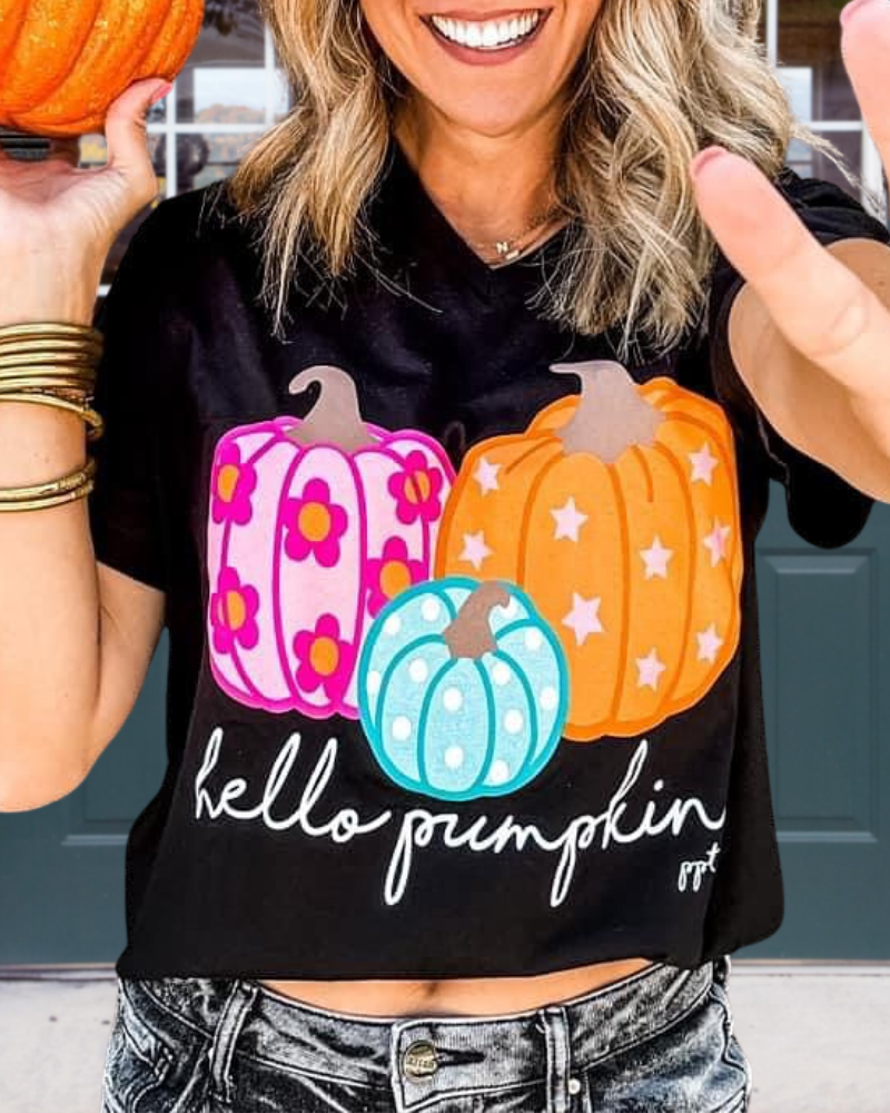 Hello Pumpkin Tee