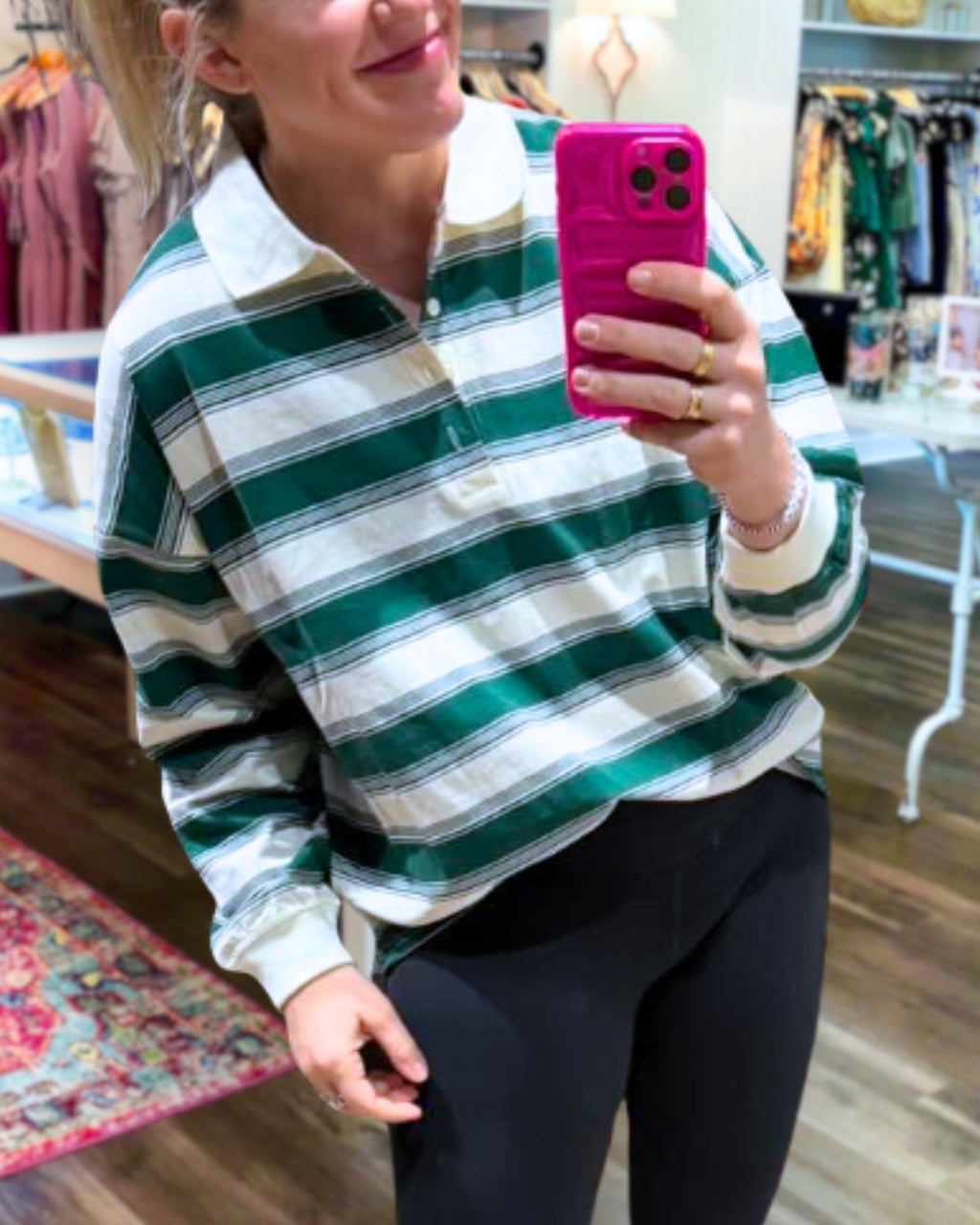 Sporty Club Polo Sweatshirt