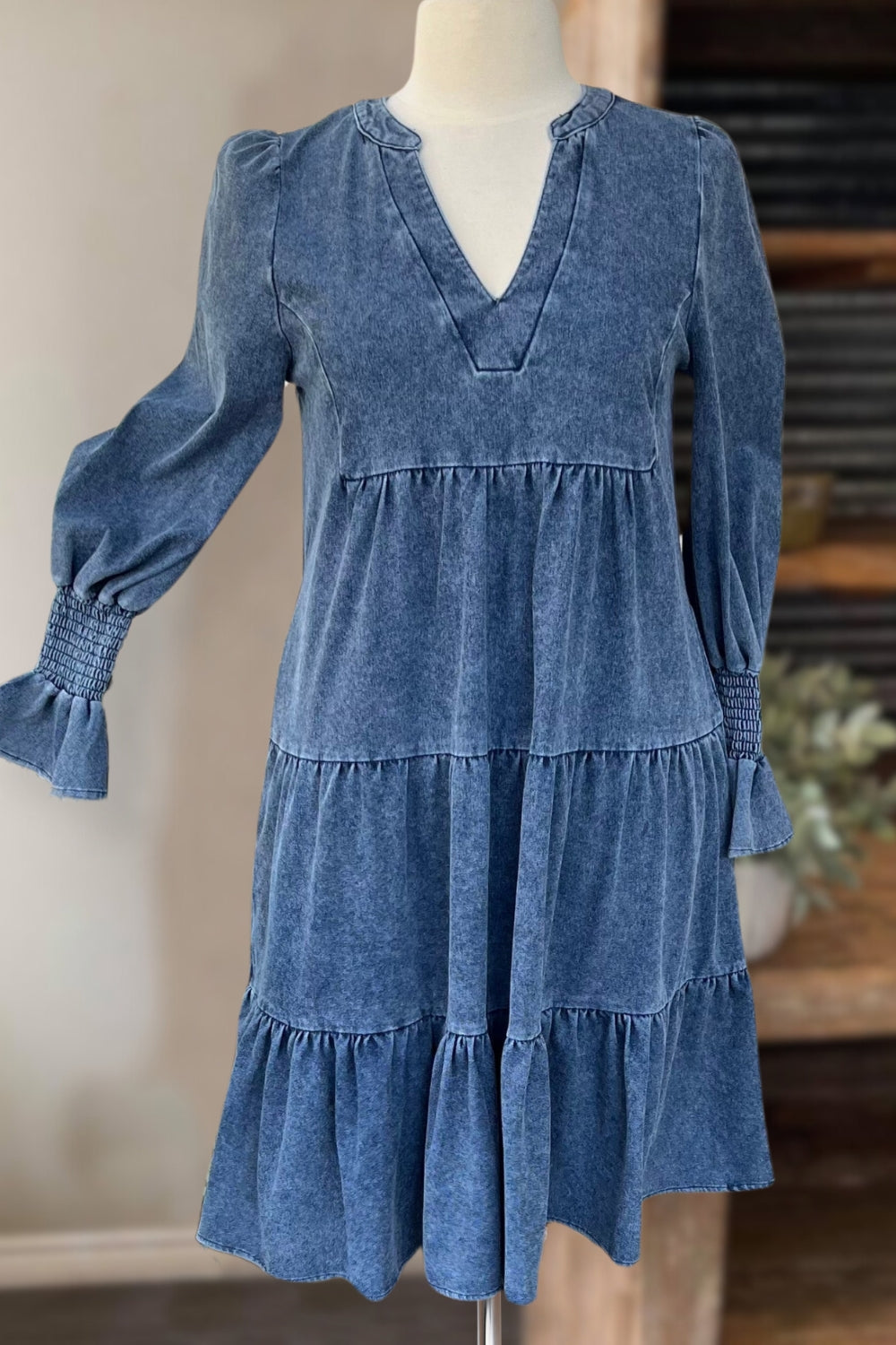 Soft Little Denim Dress