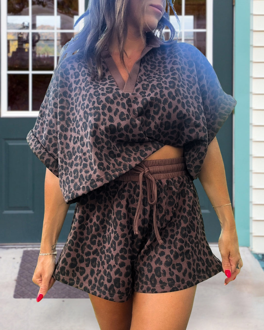 Wild Side Leopard Print Set