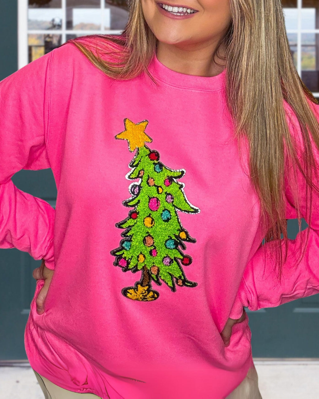 3D Christmas Tree Sweatshirt