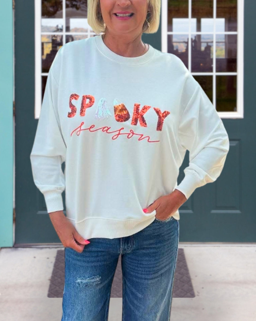 Spooky Season Fun Sweatshirt