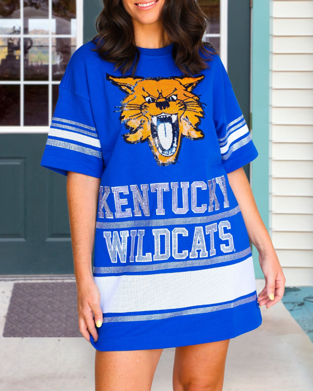 Wildcat Sequin T-shirt Dress