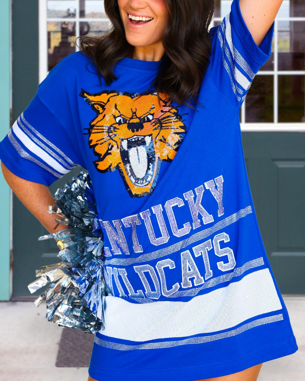 Wildcat Sequin T-shirt Dress