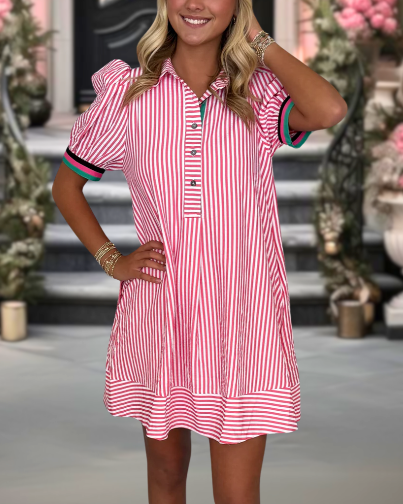 Wind Stripe Dress