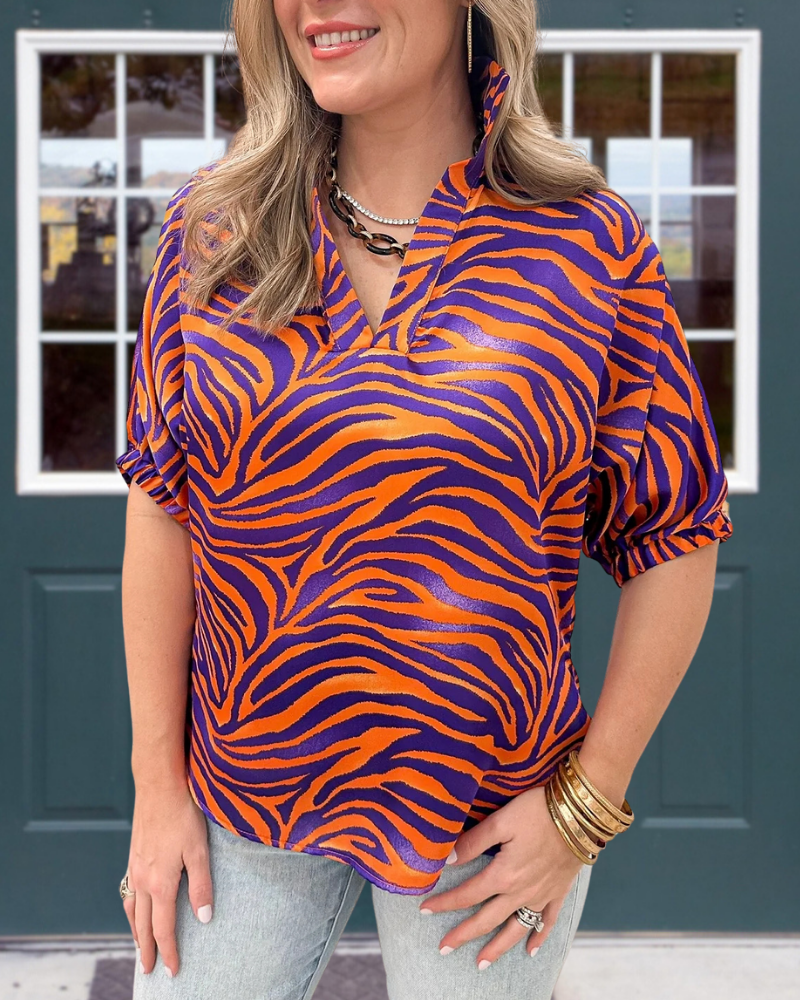Chic Textured Satin Top