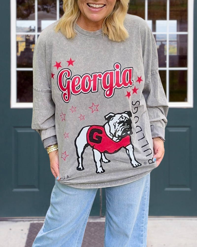 Georgia Bulldog Crewneck Sweatshirt