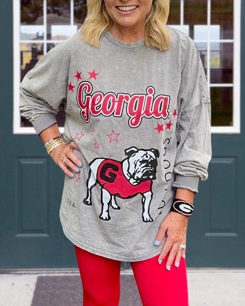 Georgia Bulldog Crewneck Sweatshirt