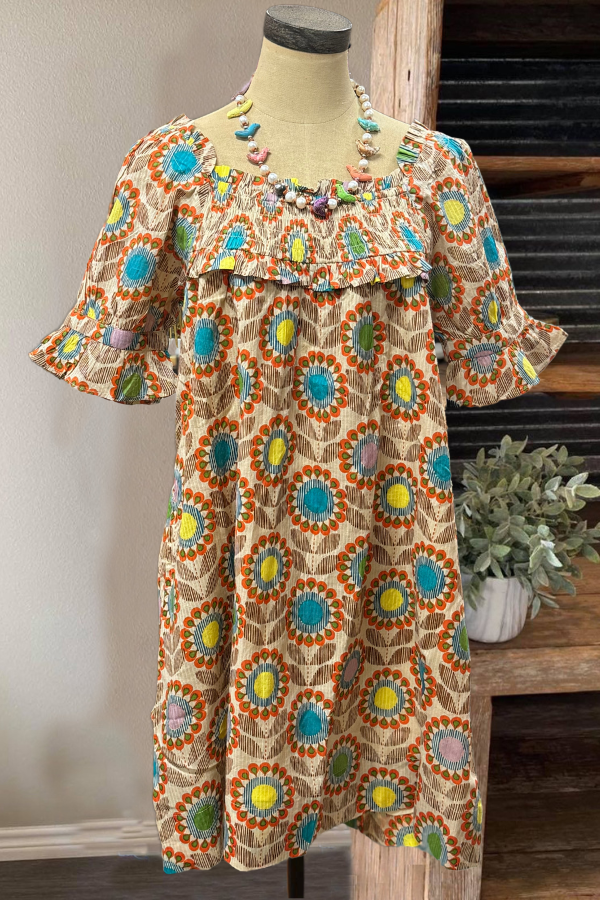 Sunflower Loose-Fit Dress