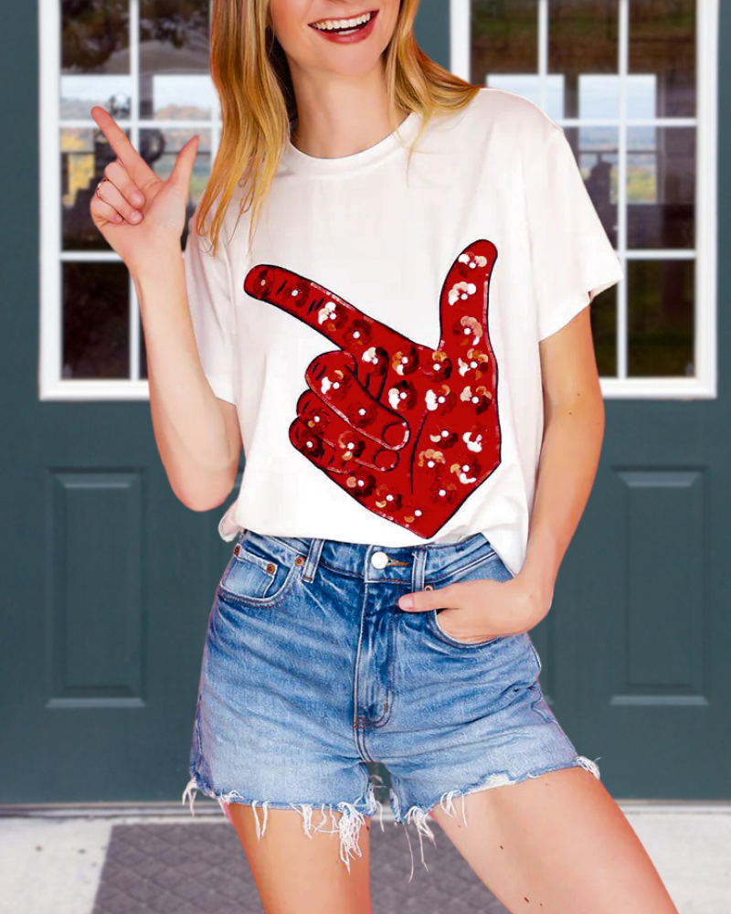 Guns Up Mascot T-Shirt