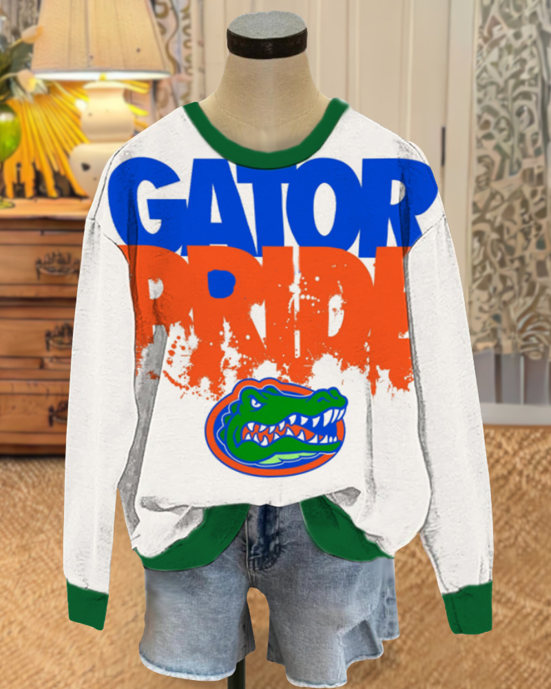 Florida Gators Contrast Trim Sweatshirt