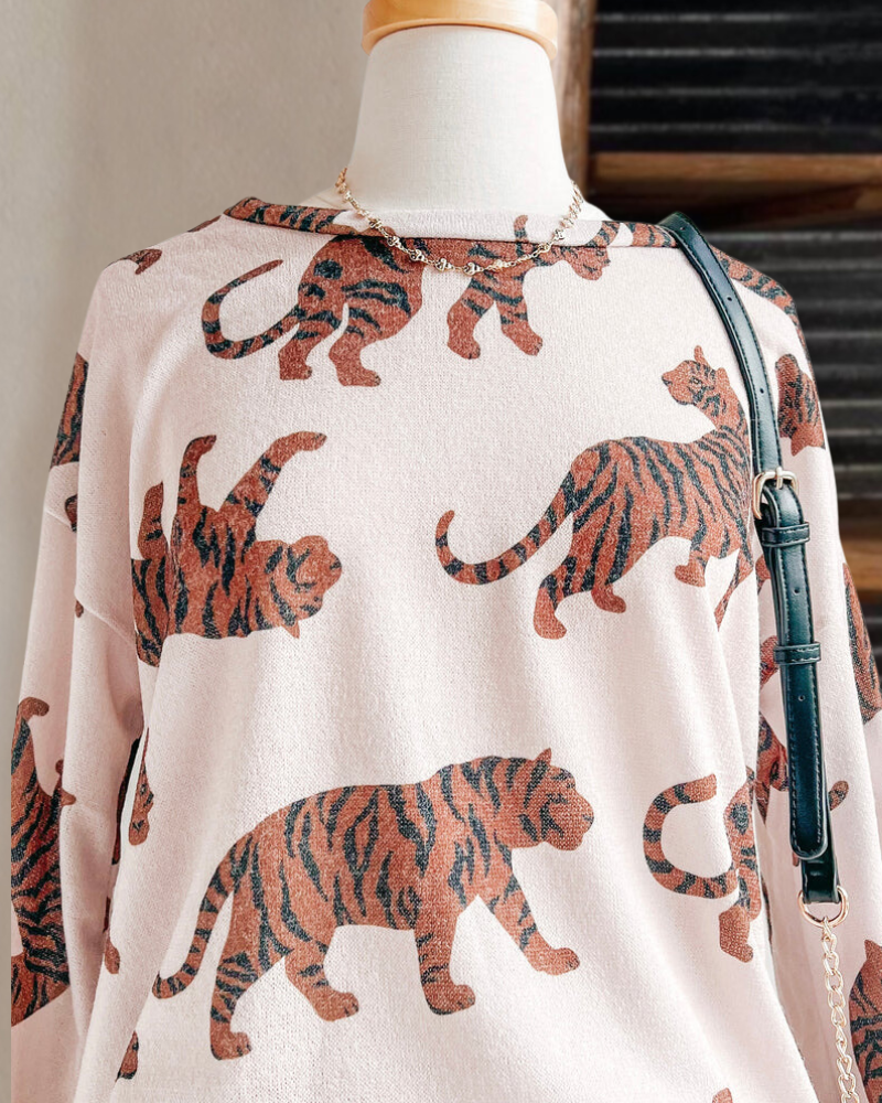 Tashia Tiger Sweatshirt