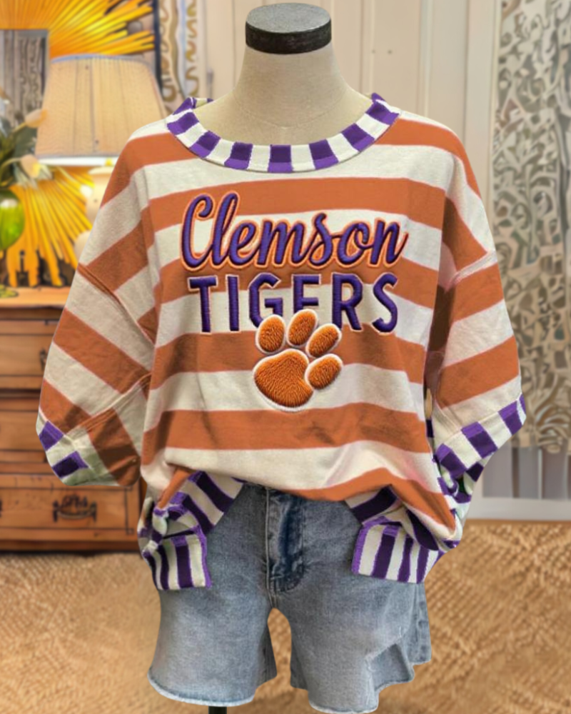 Clemson Tigers Graphic Top