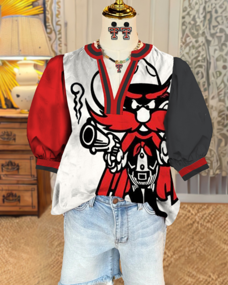 Texas Tech Red Raiders Satin Top