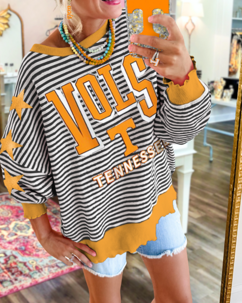 Tennessee Stripe Star Sweatshirt