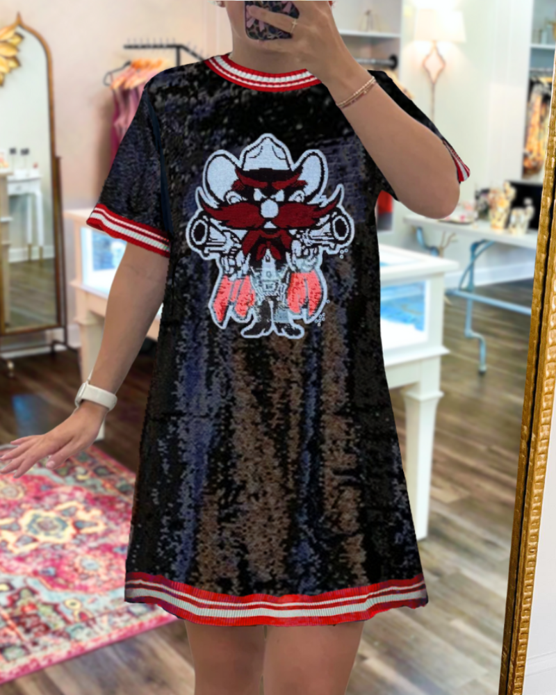 Texas Tech Red Raiders Sequin Dress