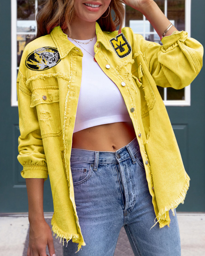 Mizzou Tiger Sequin Jacket