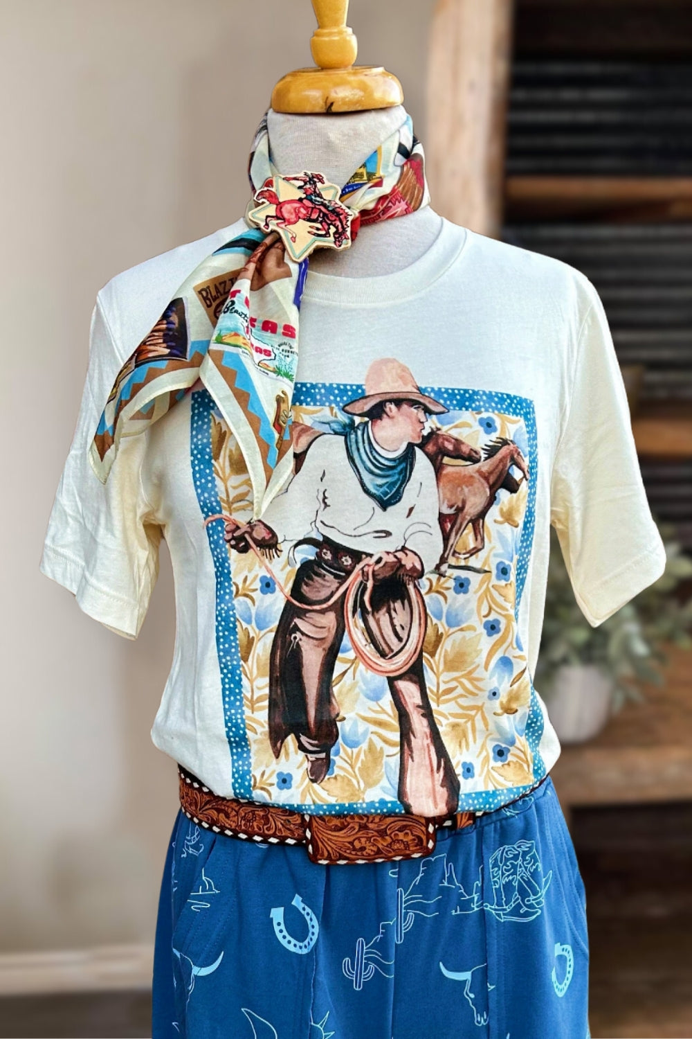 Cowboy Gallop Graphic Tee