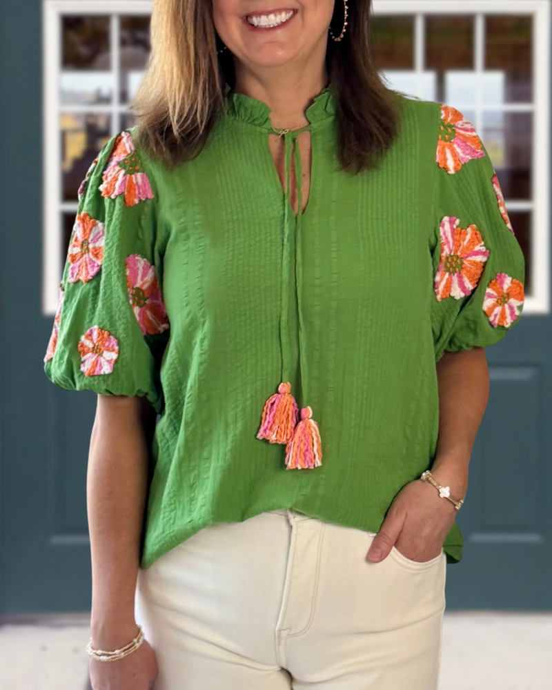 Fresh Floral Top