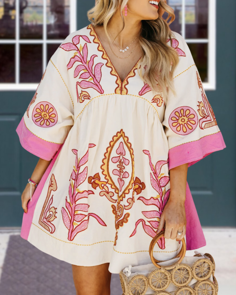 Boho Rhapsody Babydoll Dress