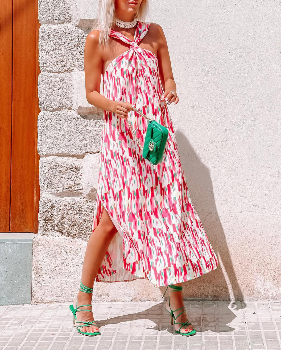 ISLAND Strawberry Midi Dress